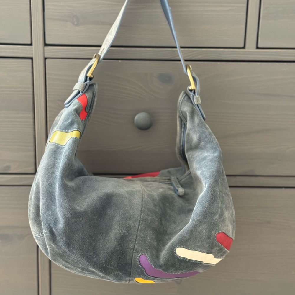 Rare Coach Vintage Soho Brush Stroke Hobo 9497 - Picture 2 of 2